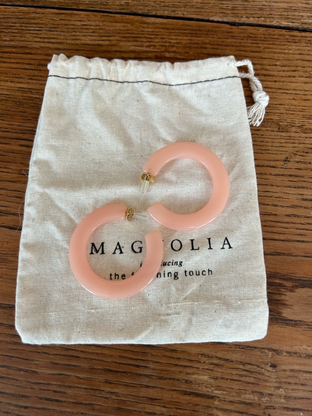 Magnolia Market Hoop Earrings